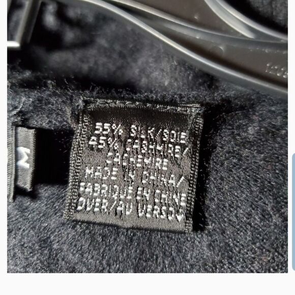 Dana Buchman black silk cashmere blend sweater - Picture 6 of 6